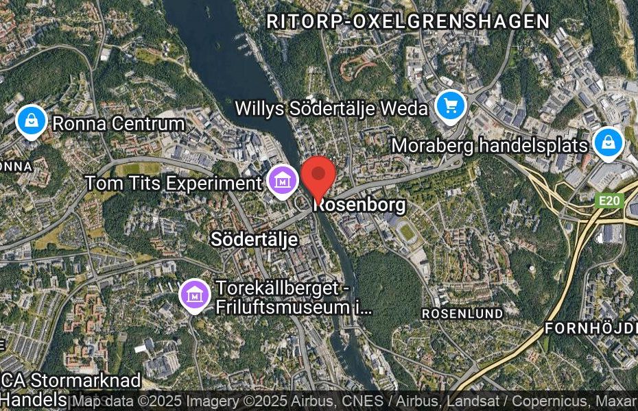 Händelseplats, Google Maps