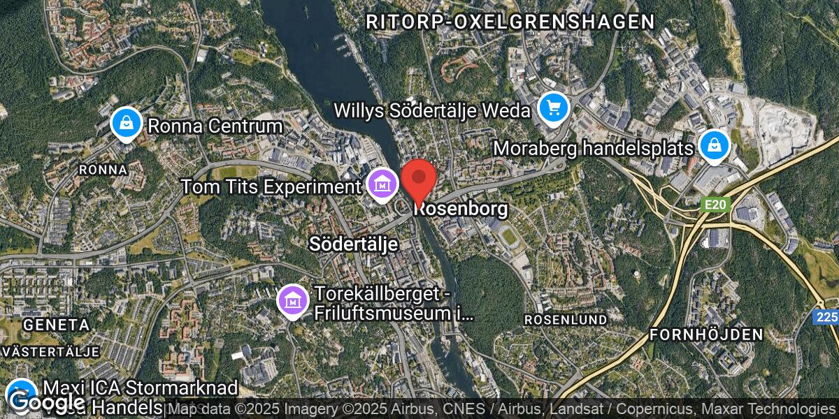 Händelseplats, Google Maps