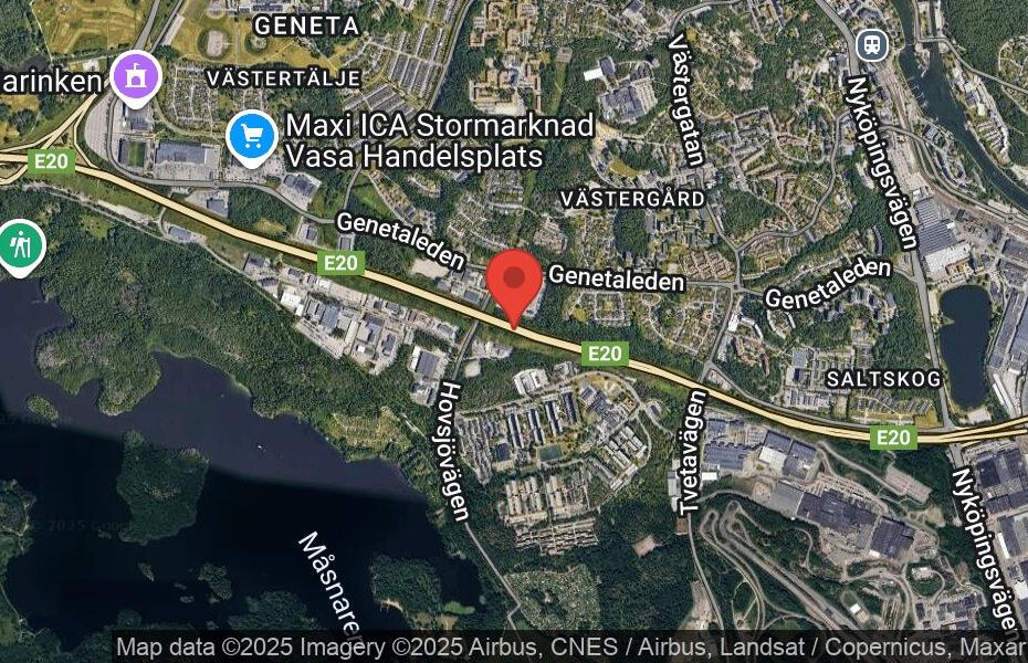 Händelseplats, Google Maps