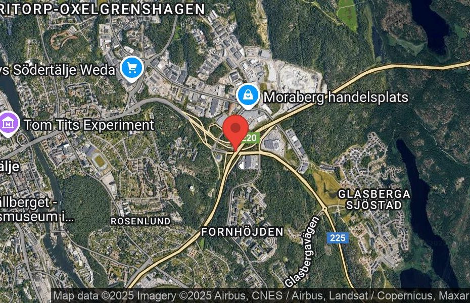 Händelseplats, Google Maps