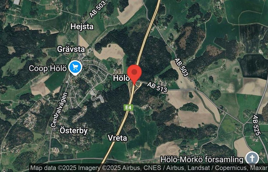 Händelseplats, Google Maps