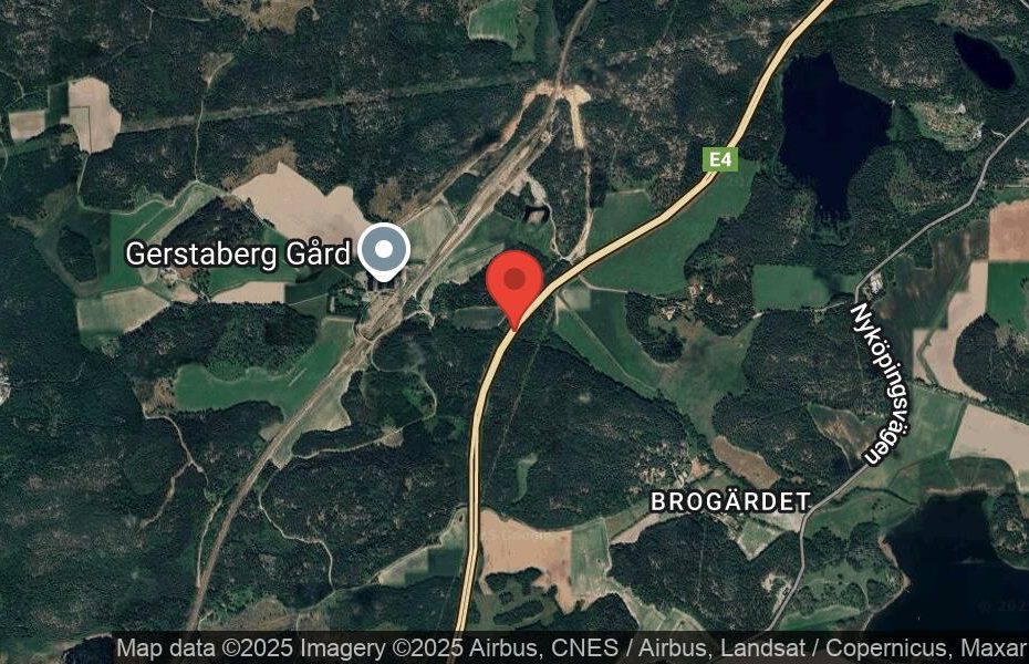 Händelseplats, Google Maps