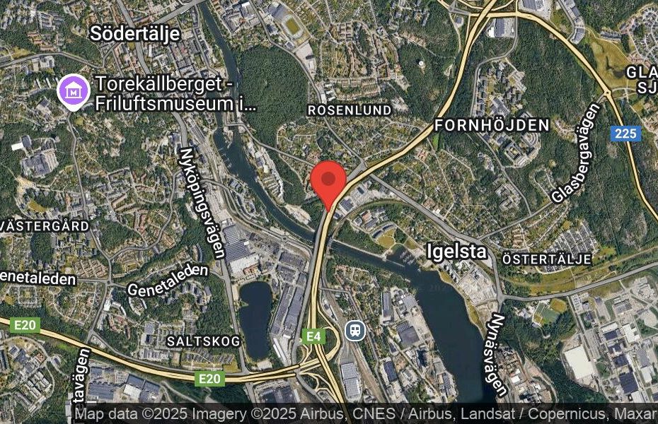 Händelseplats, Google Maps