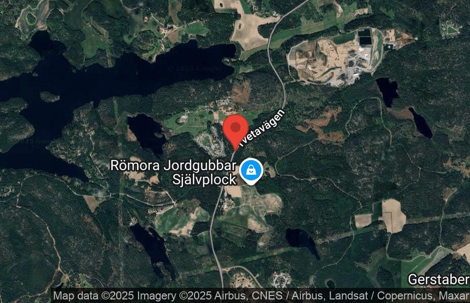 Händelseplats, Google Maps