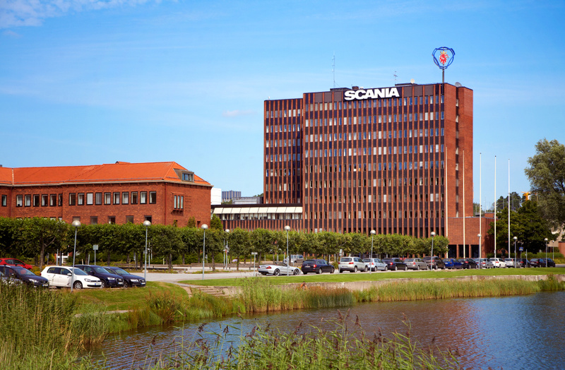 Samhälle - Scania, Traton kontor Södertälje