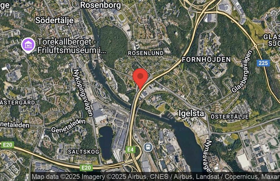 Händelseplats, Google Maps