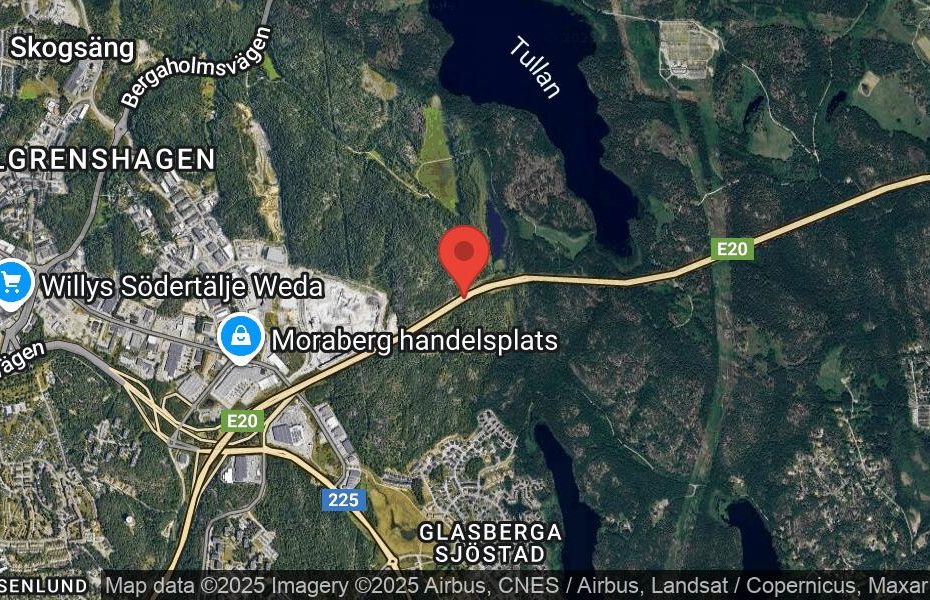 Händelseplats, Google Maps