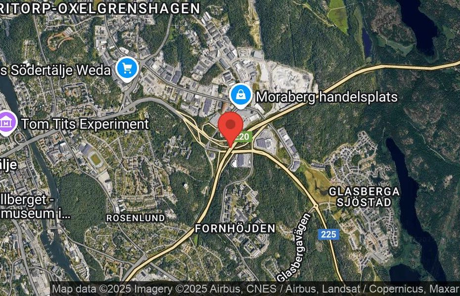 Händelseplats, Google Maps