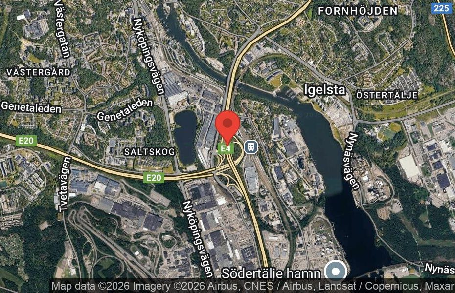 Händelseplats, Google Maps