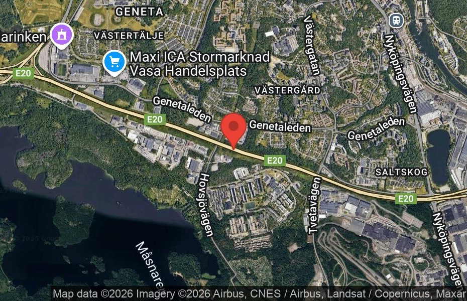 Händelseplats, Google Maps