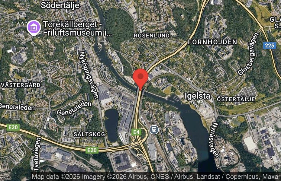 Händelseplats, Google Maps